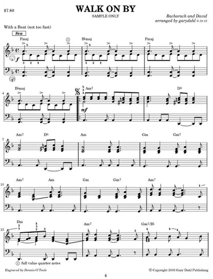 Easy Listening Variety Collection #6 eBook accordion arrangements by Gary Dahl