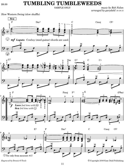 Easy Listening Variety Collection #6 eBook accordion arrangements by Gary Dahl