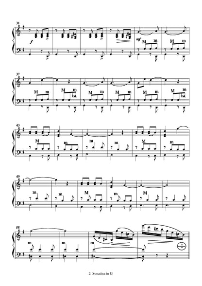 Sonatina in G (solo accordion)