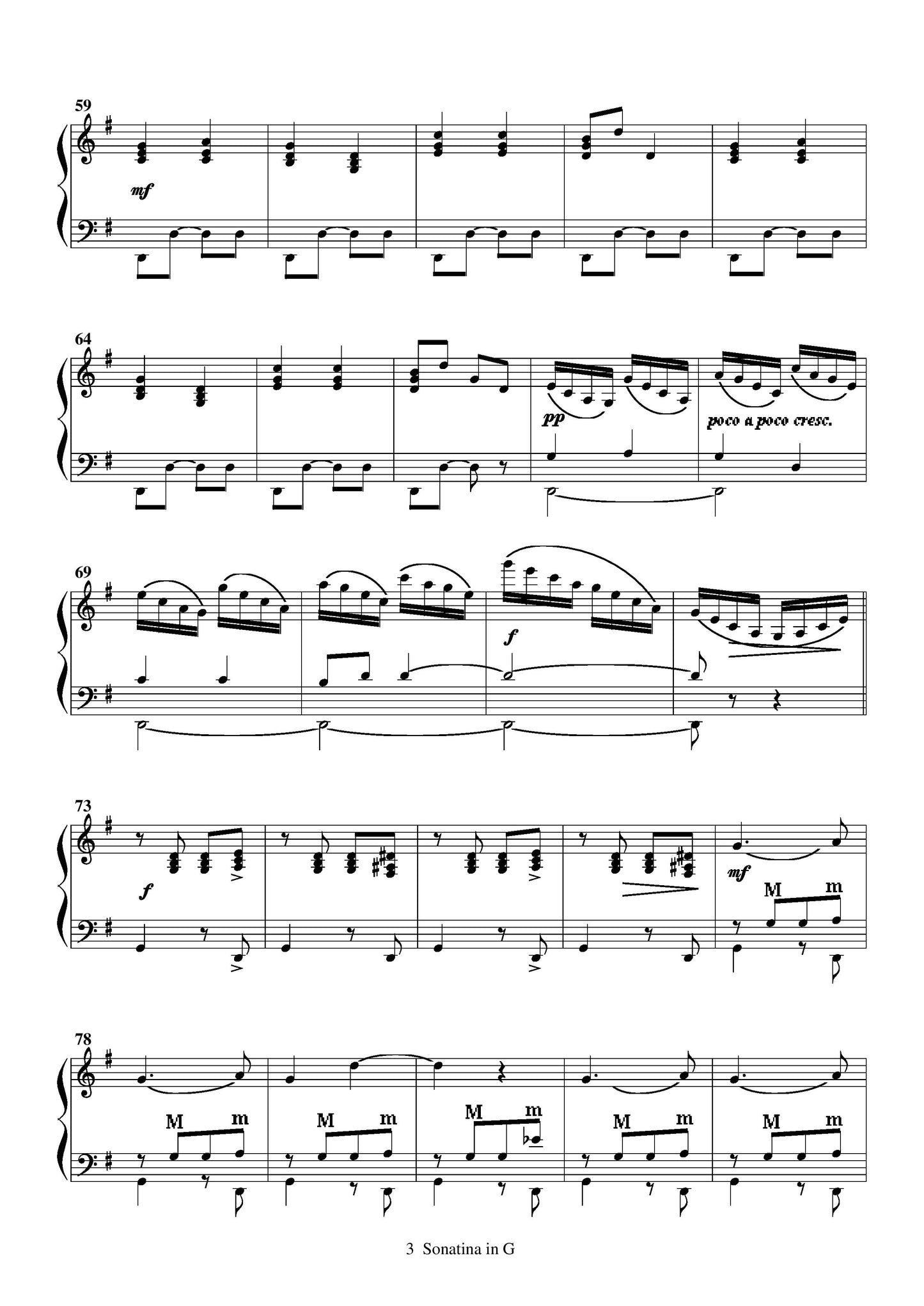 Sonatina in G (solo accordion)
