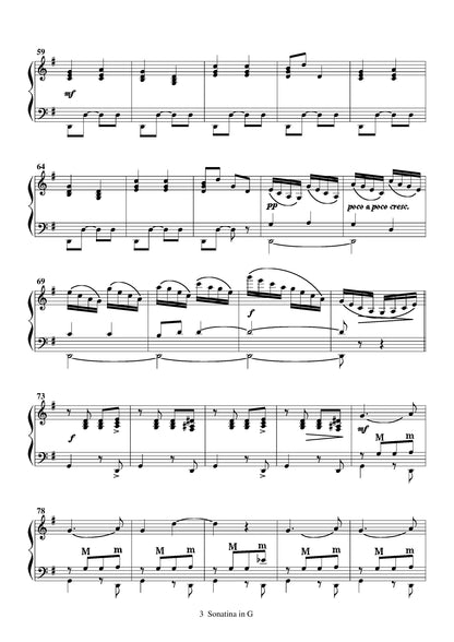 Sonatina in G (solo accordion)