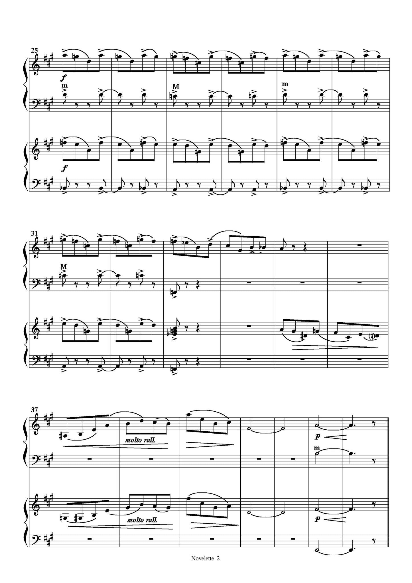 Novelette (accordion duet)