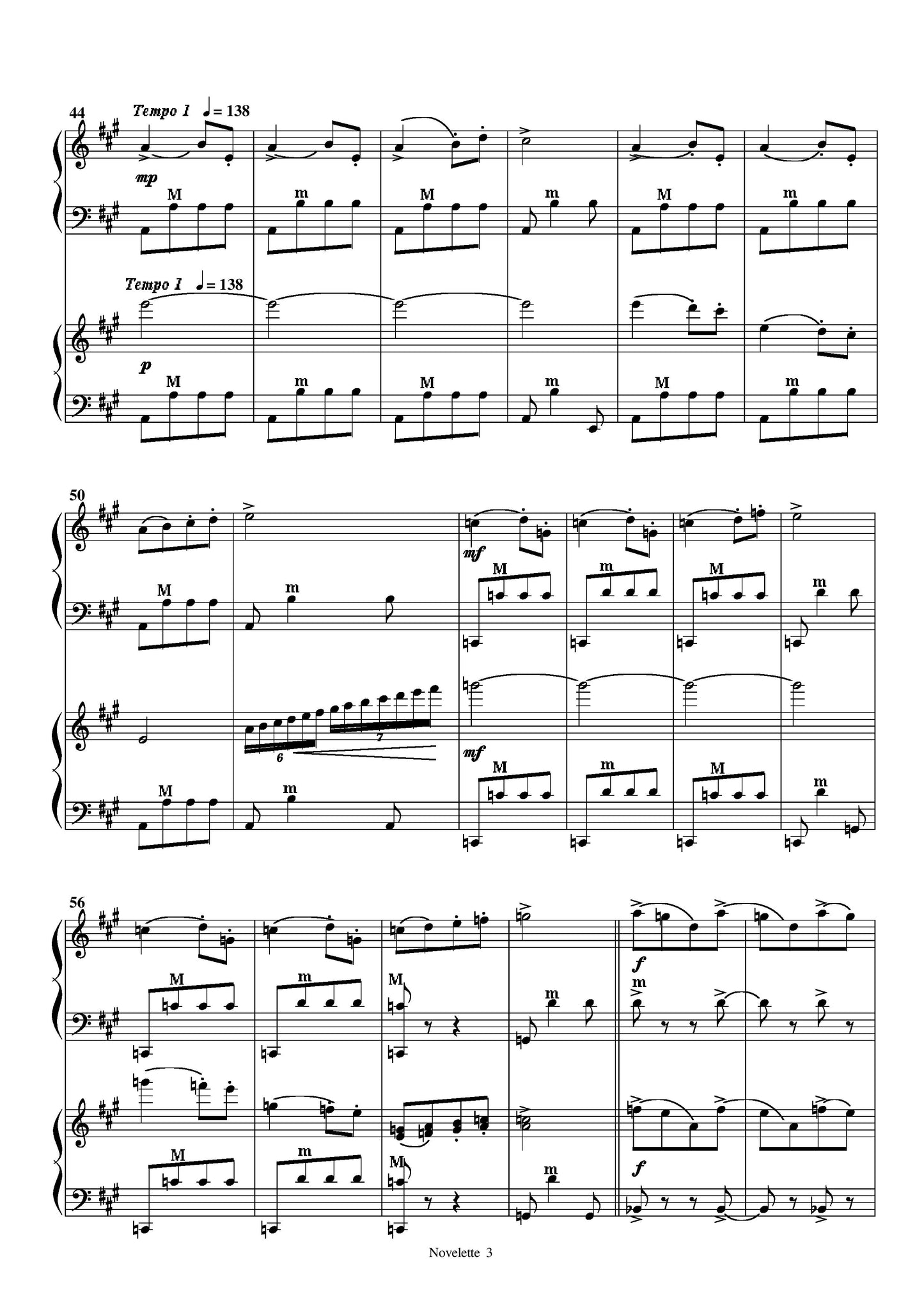Novelette (accordion duet)