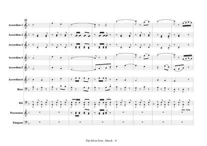 Silver Fern March (Accordion Orchestra arrangement)