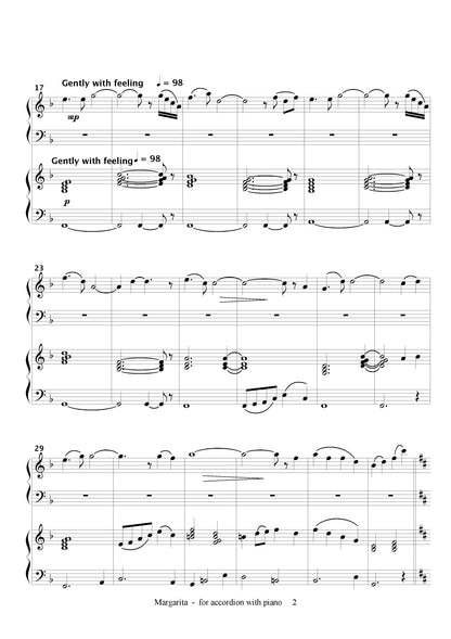Margarita - accordion and piano