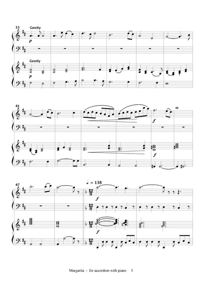 Margarita - accordion and piano