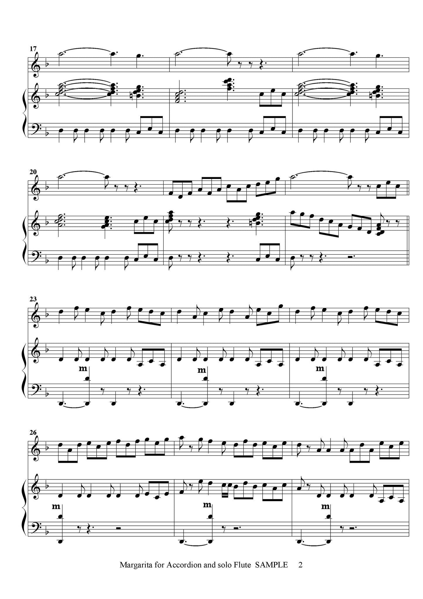 Margarita - accordion and flute