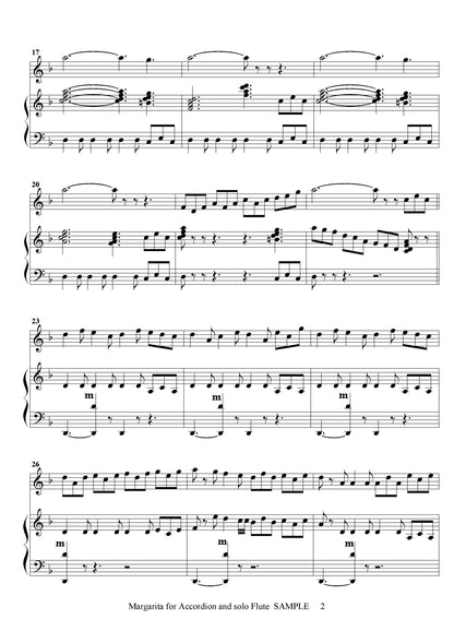 Margarita - accordion and flute