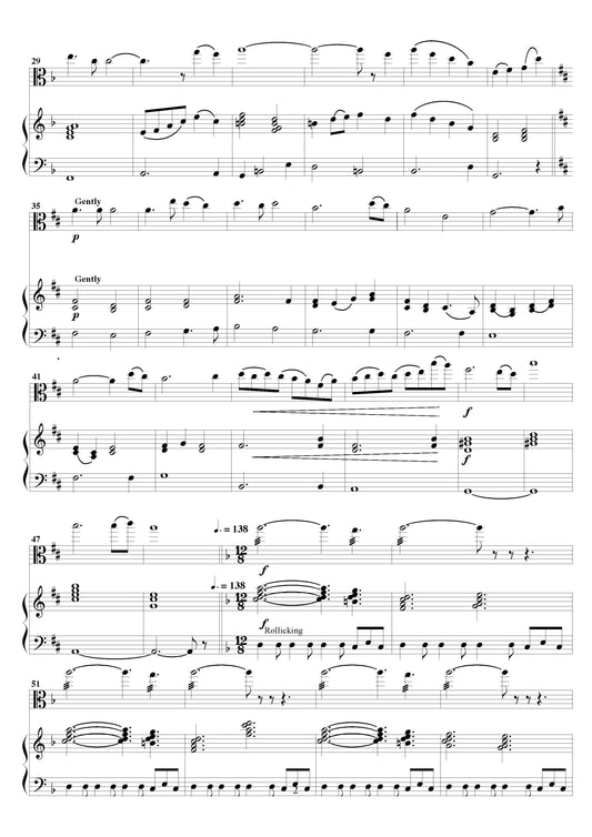 Margarita - piano and viola