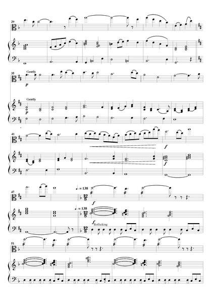 Margarita - piano and viola