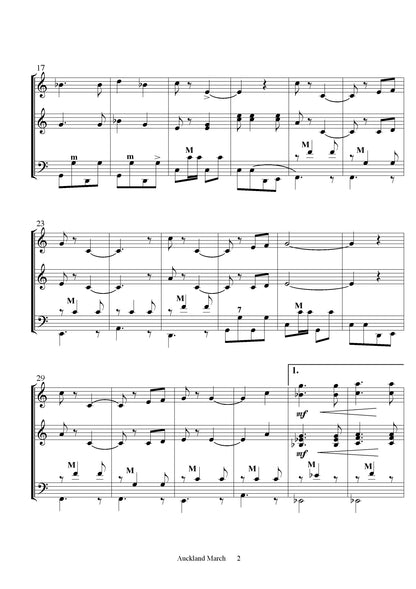 Auckland March (for two accordions)
