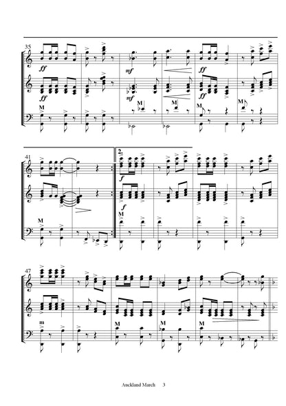 Auckland March (for two accordions)