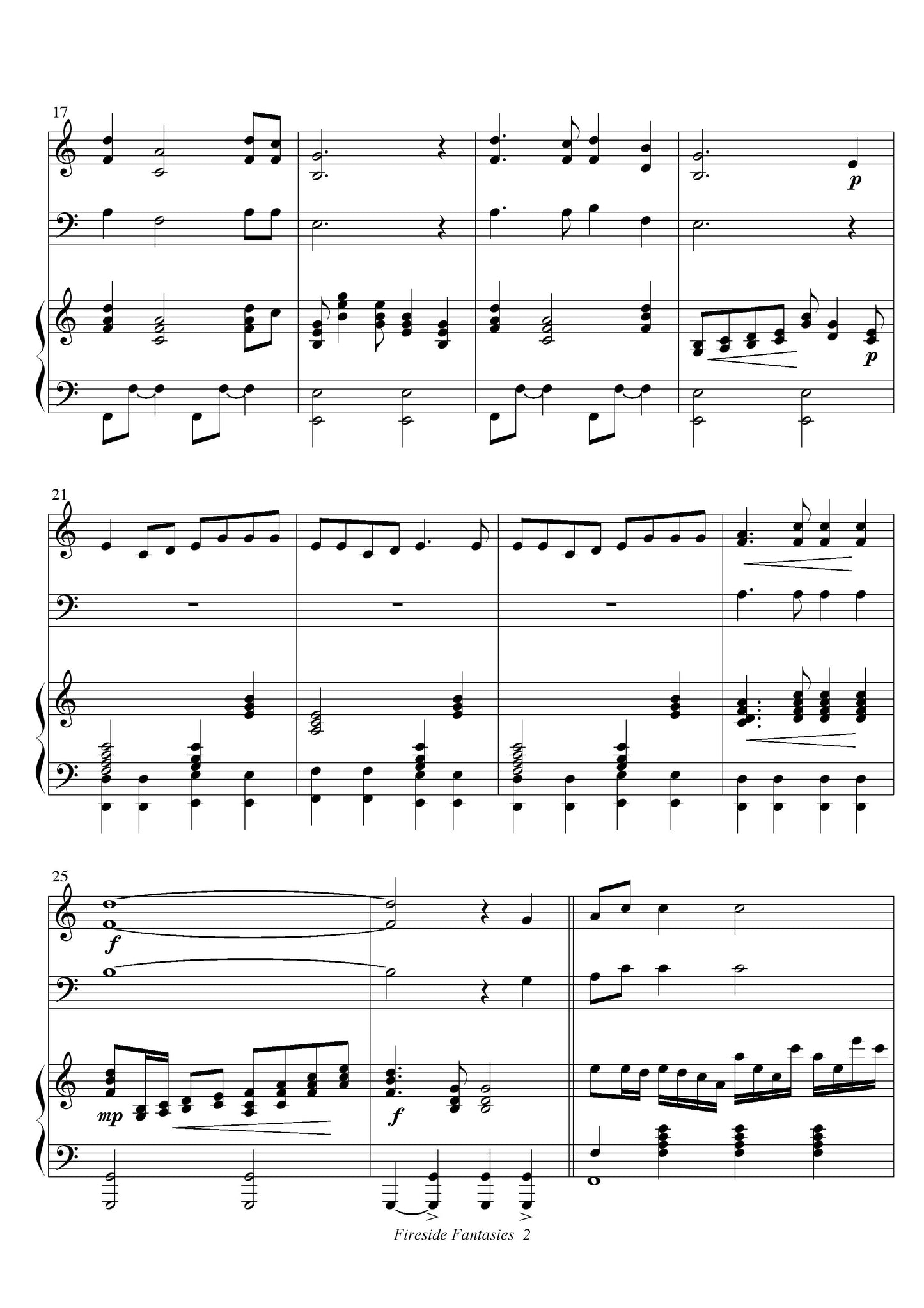 Fireside Fantasies (for accordion and piano duet)