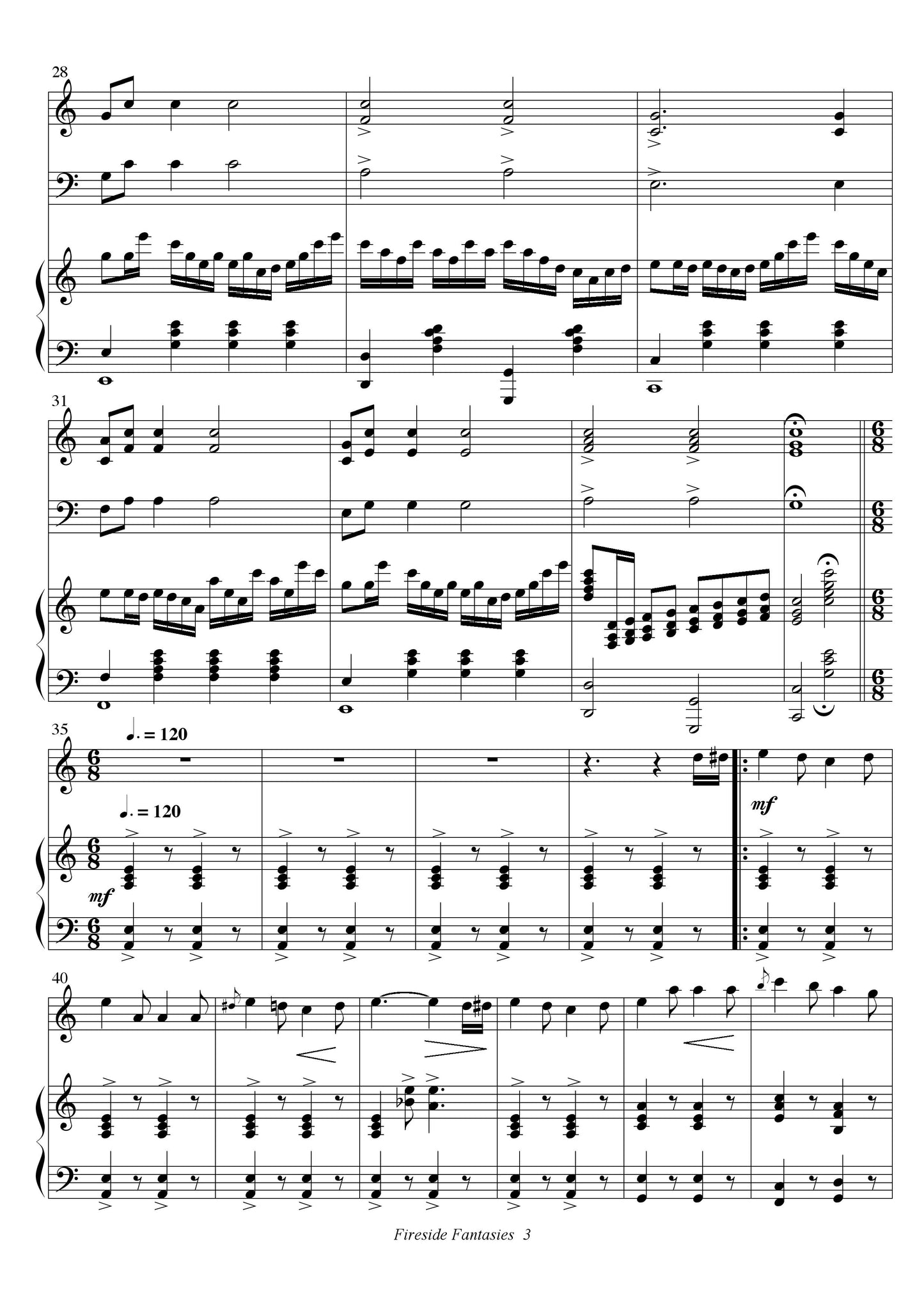 Fireside Fantasies (for accordion and piano duet)