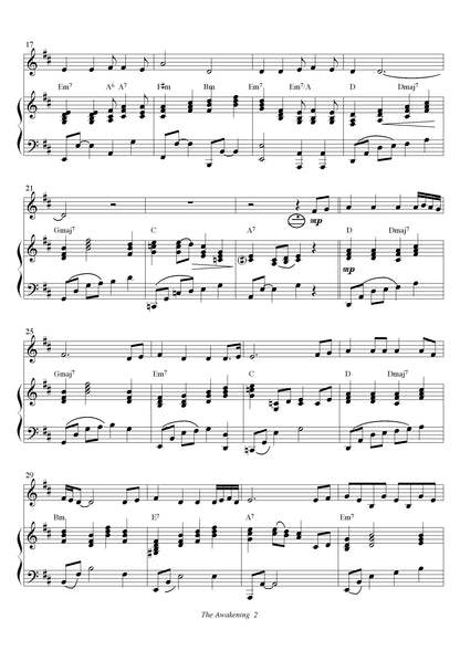 The Awakening (for accordion and piano duet)