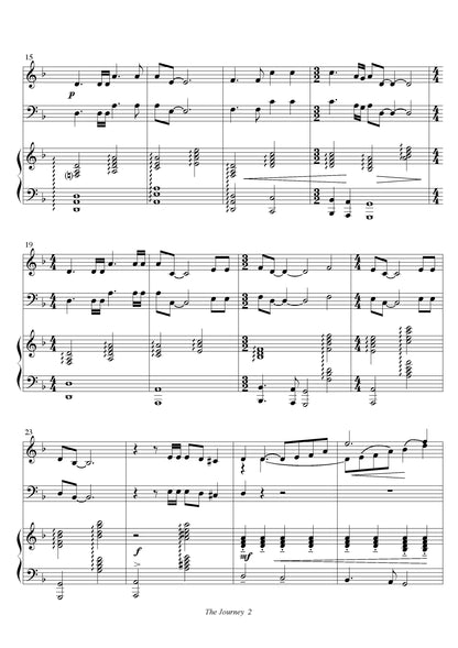 The Journey (for accordion and piano duet)
