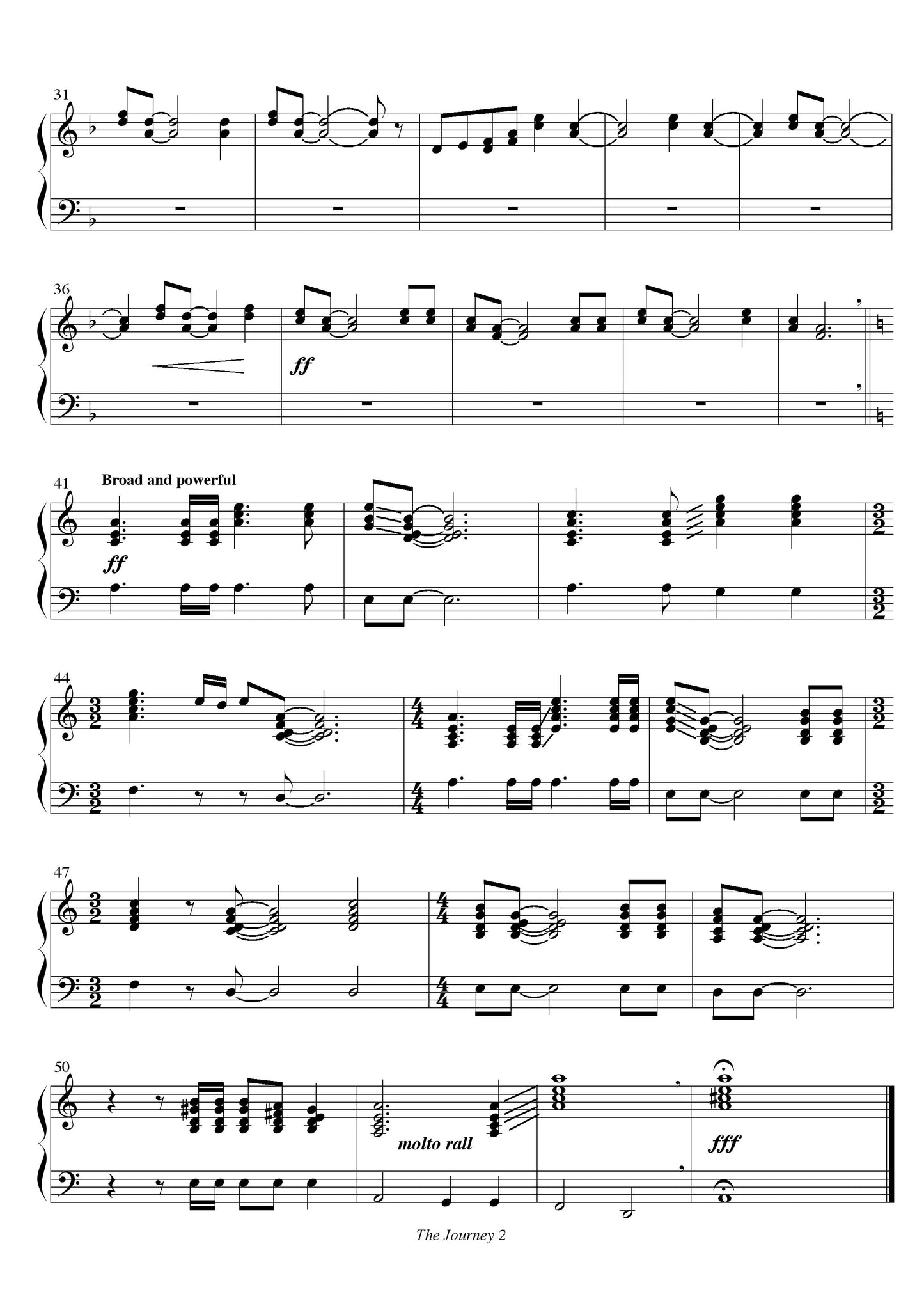 The Journey (for accordion and piano duet)