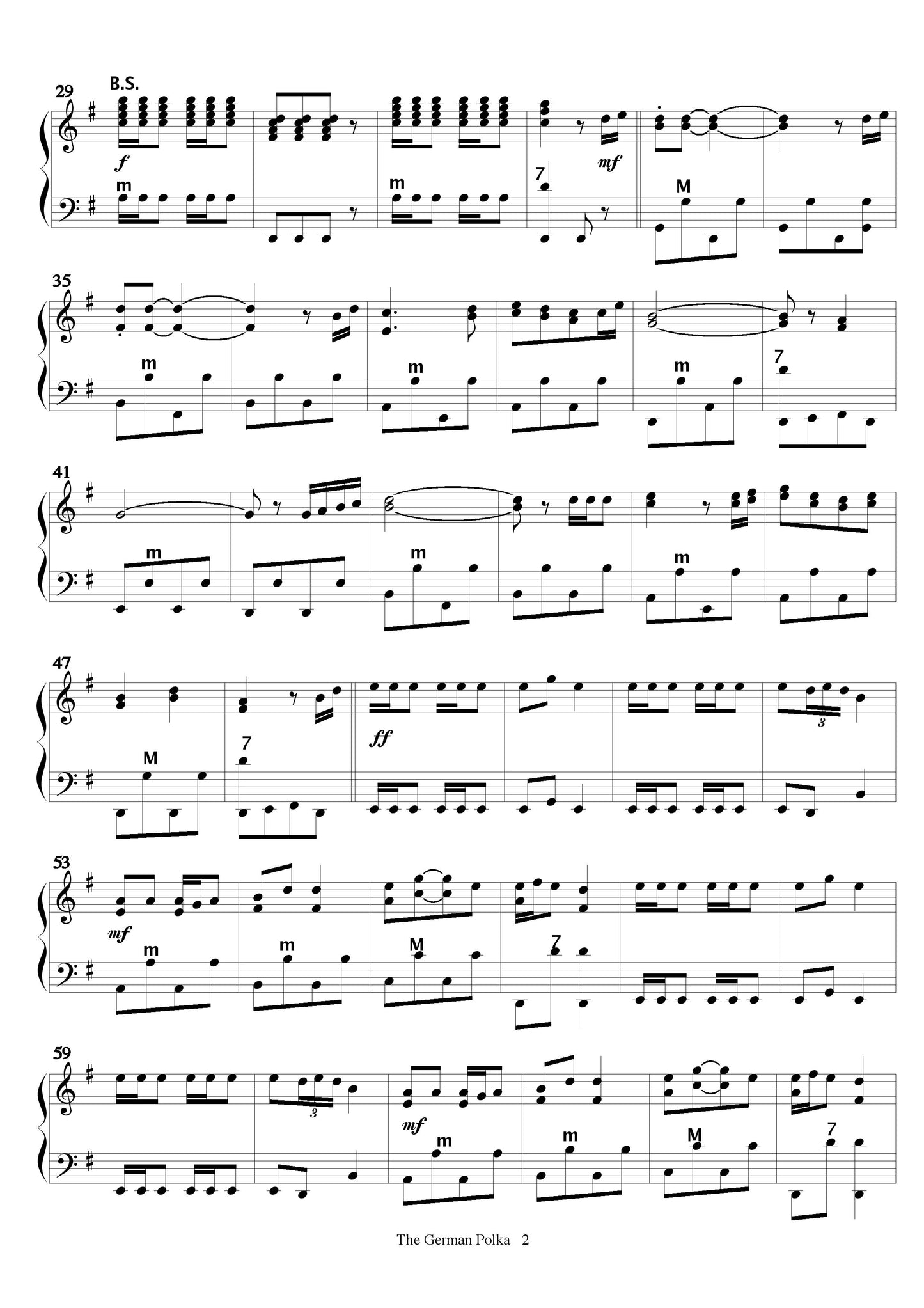 The German Polka (solo accordion)