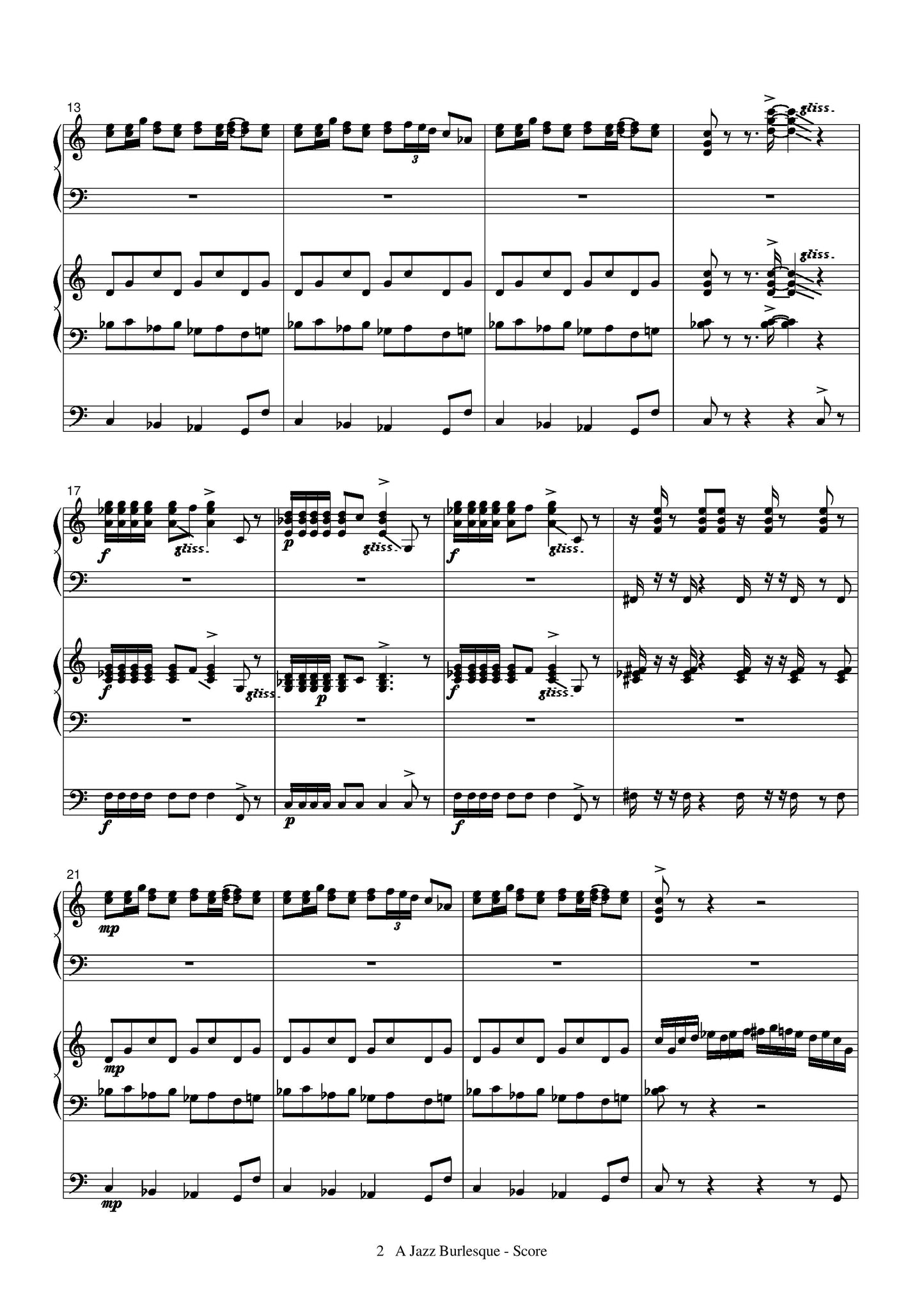 A Jazz Burlesque (for accordion trio)