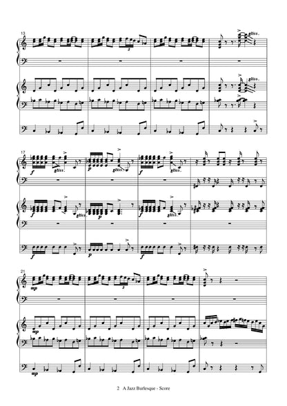 A Jazz Burlesque (for accordion trio)