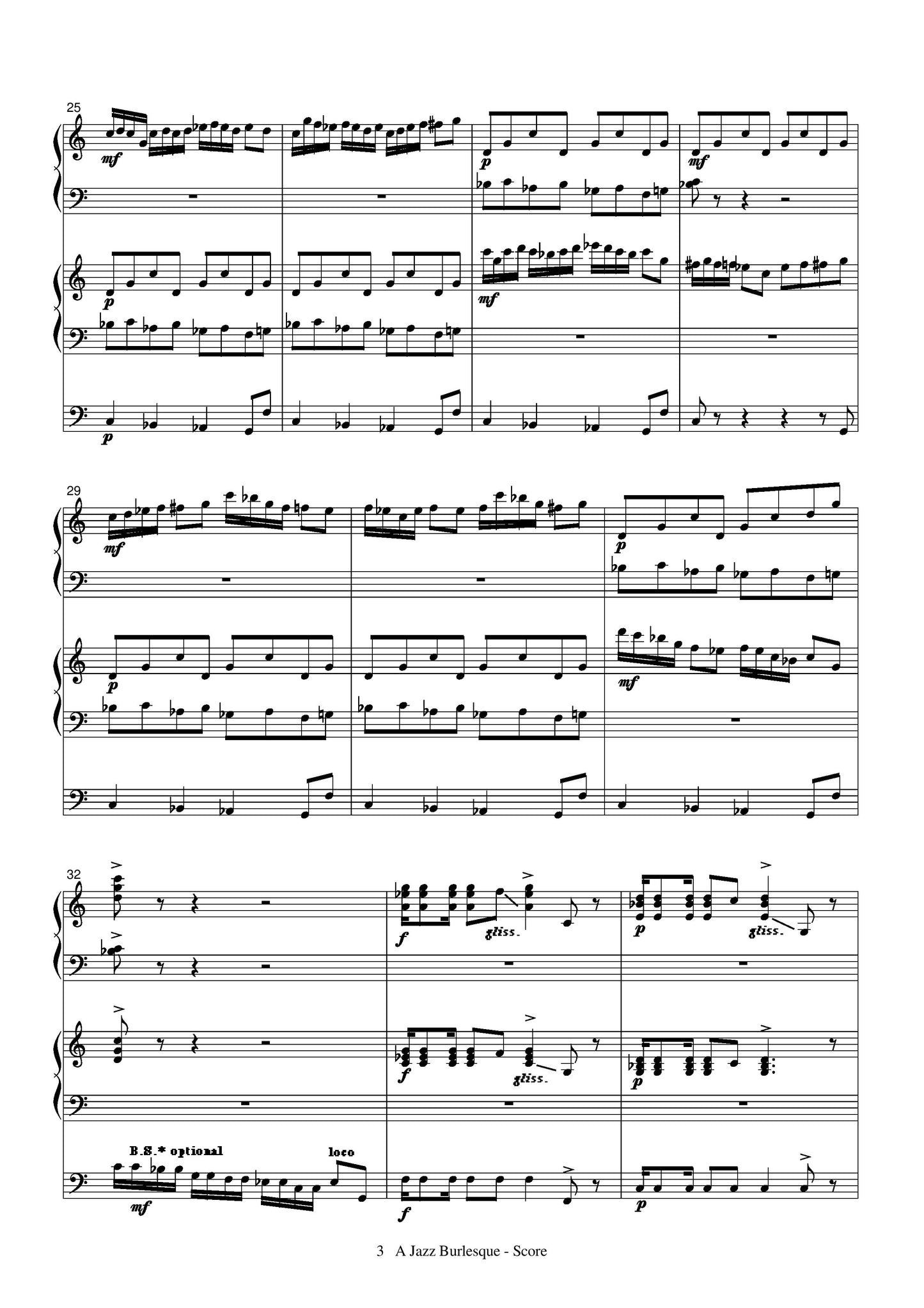 A Jazz Burlesque (for accordion trio)