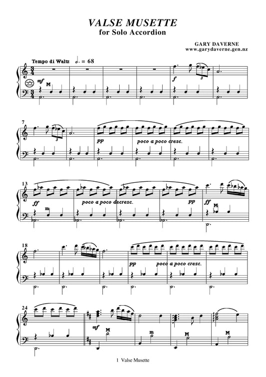Valse Musette (solo accordion)