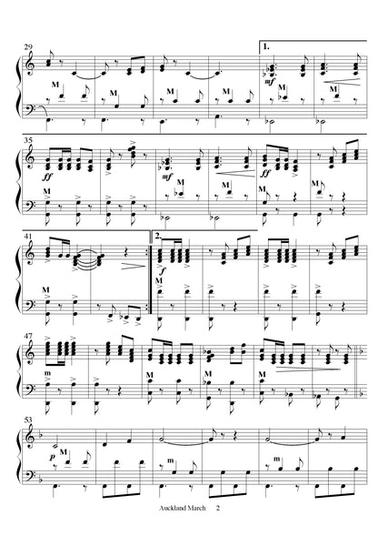 Auckland March (solo accordion)