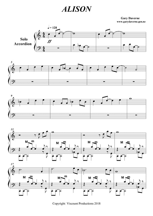 Alison (solo accordion)