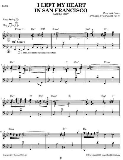 Easy Listening Variety eBook accordion arrangements by Gary Dahl