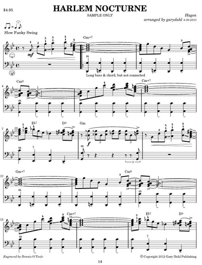 Easy Listening Variety eBook accordion arrangements by Gary Dahl