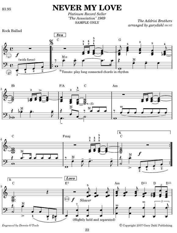 Easy Listening Variety eBook accordion arrangements by Gary Dahl