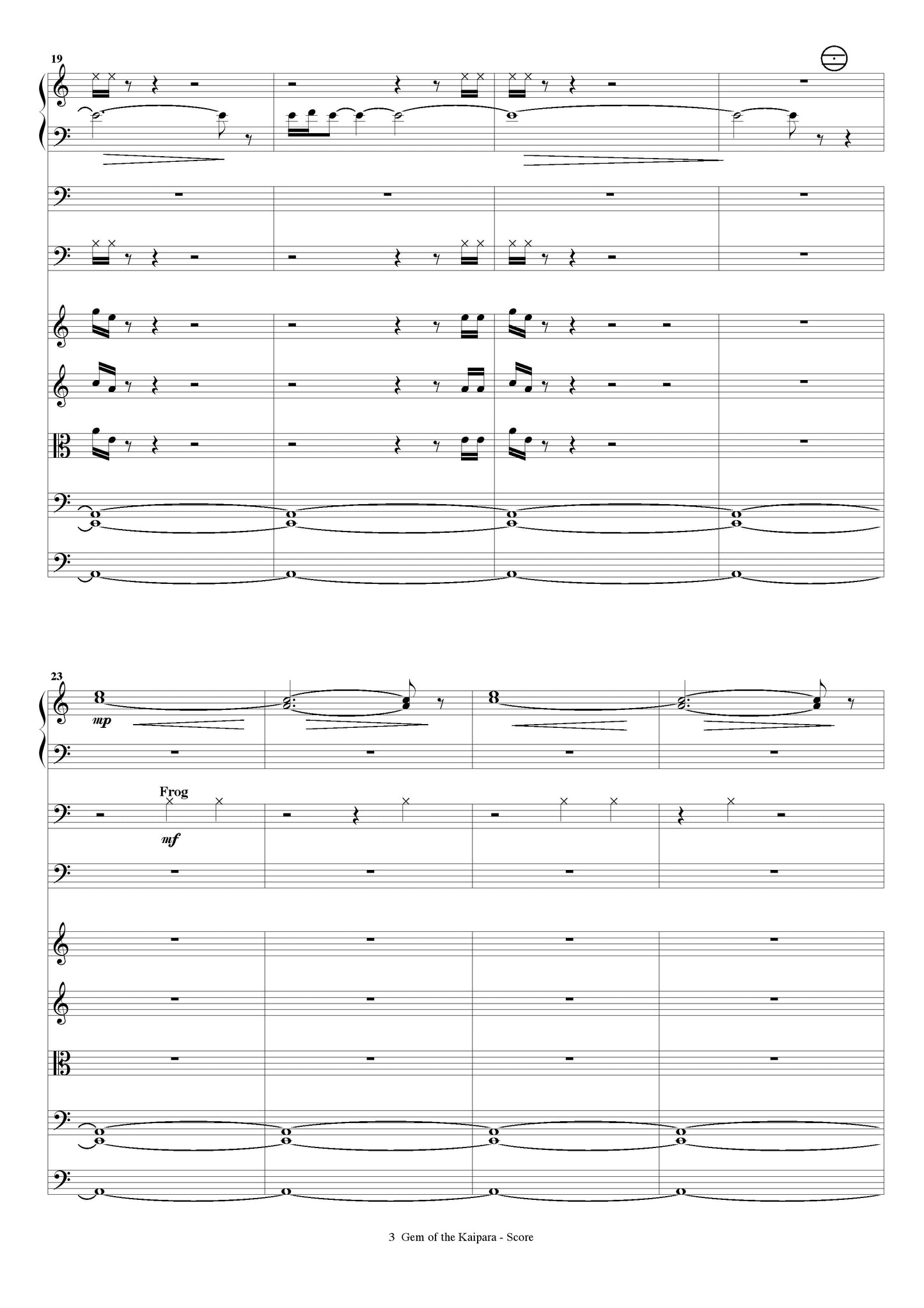 Gem of the Kaipara (for solo accordion, strings and percussion)