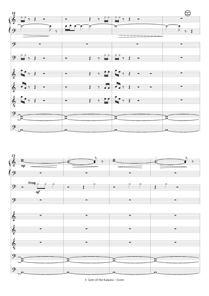 Gem of the Kaipara (for solo accordion and accordion ensemble)