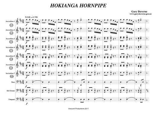 Hokianga Hornpipe (for Accordion Orchestra)