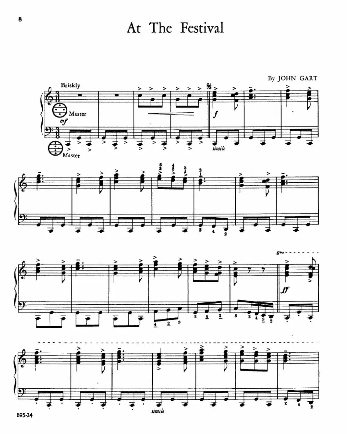 At The Festival  (Solo)