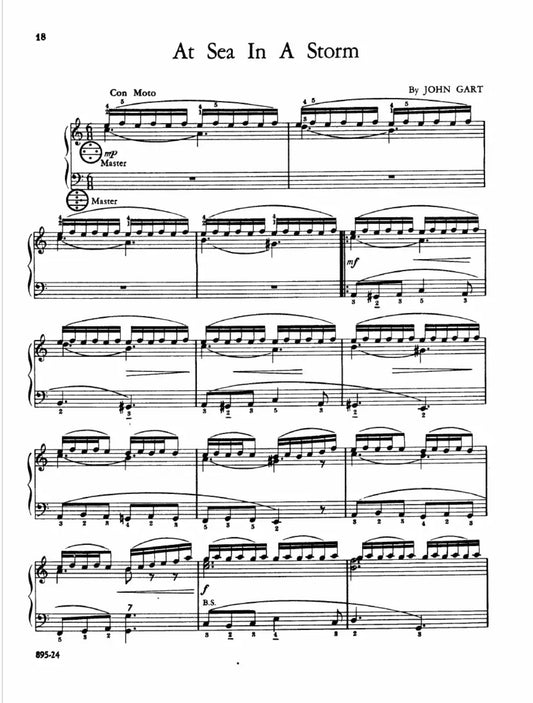 At Sea In A Storm (Solo)