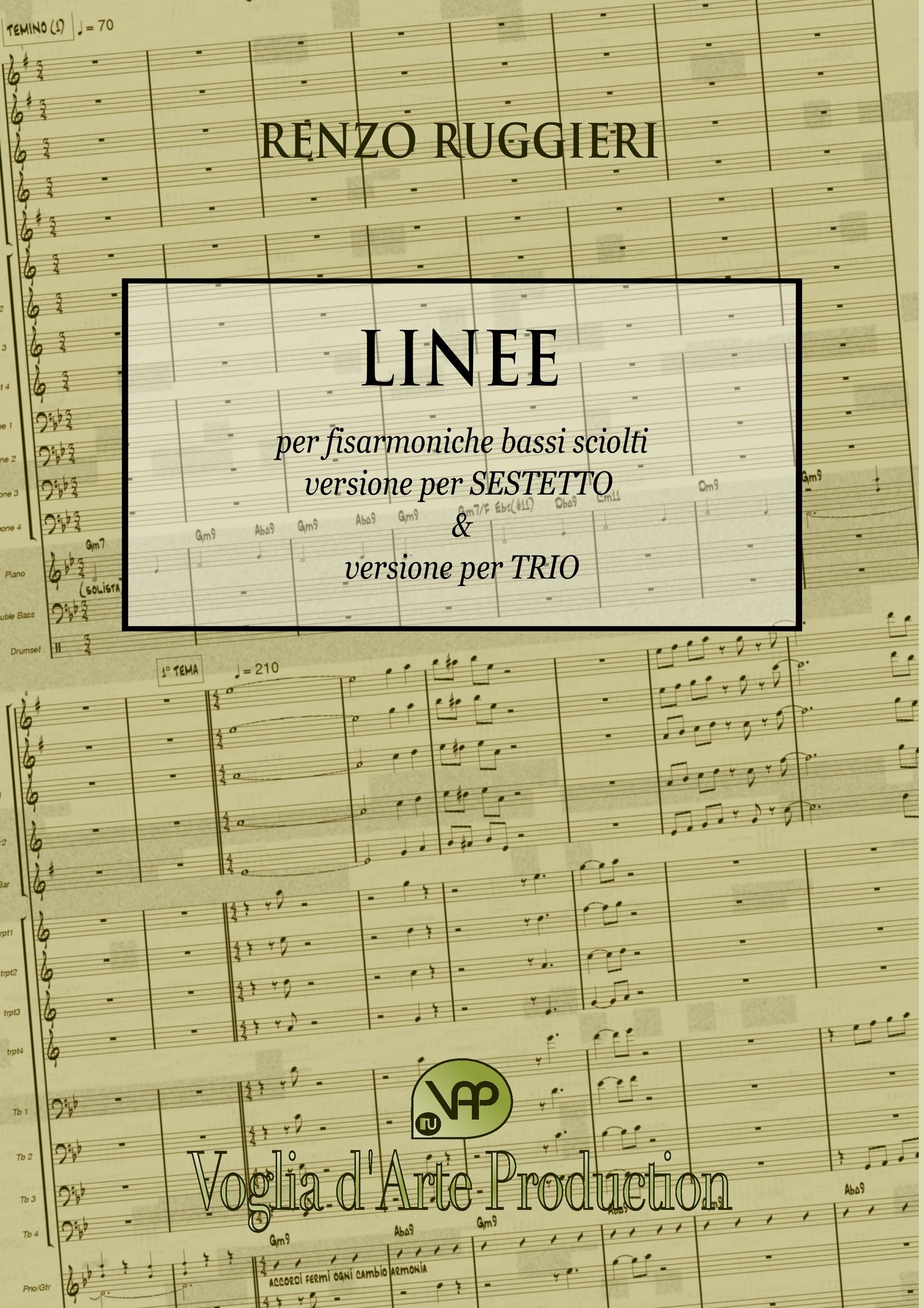 Linee (trio or sextet)