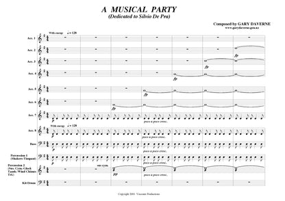 A Musical Party (for accordion ensemble/orchestra)