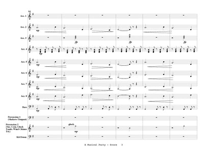 A Musical Party (for accordion ensemble/orchestra)