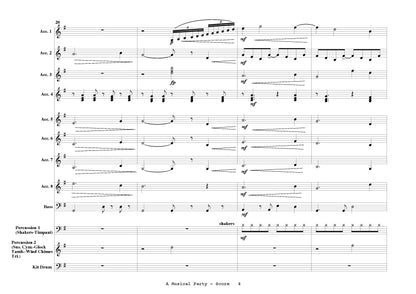 A Musical Party (for accordion ensemble/orchestra)