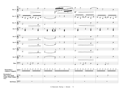 A Musical Party (for accordion ensemble/orchestra)