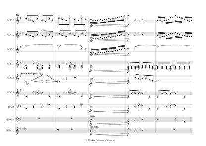 Pocket Overture for accordion ensemble/ orchestra