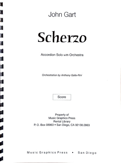 Scherzo - Accordion Solo with Orchestra
