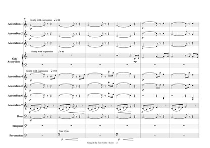 Song of the Far North (for solo accordion and accordion ensemble)