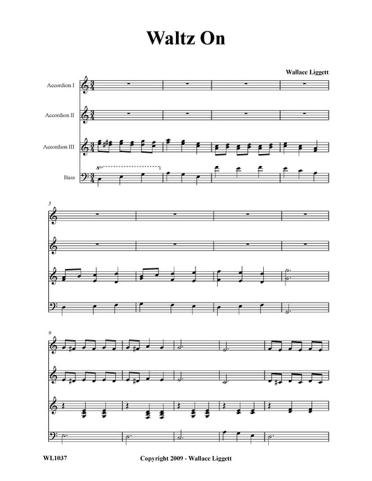 Waltz on (Score)