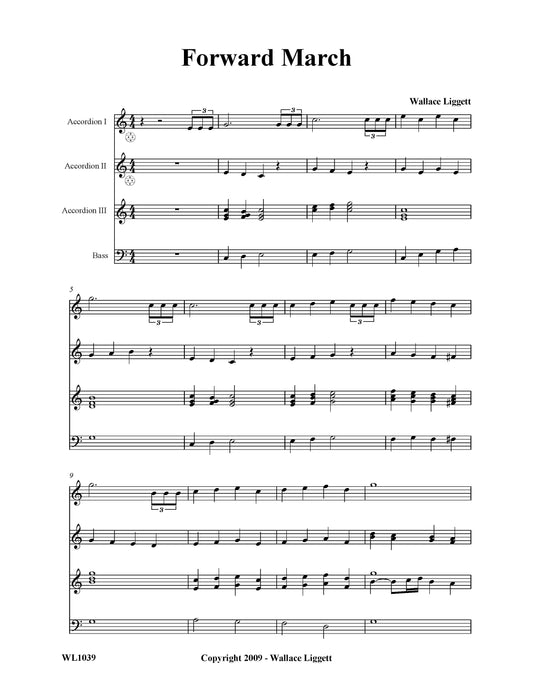 Forward March (Score)
