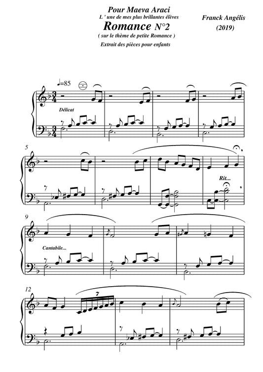 Romance No. 2 (Solo)