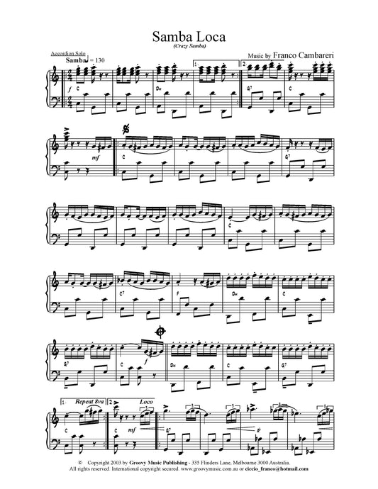 Samba Loca (Crazy Samba)