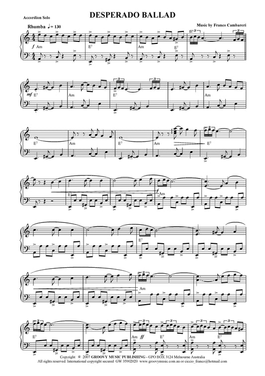 Desperado Ballad
