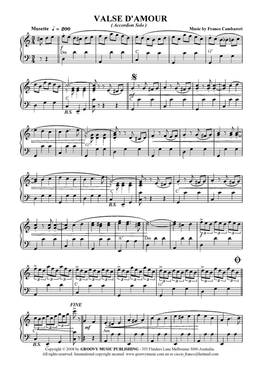 Valse D'Amour